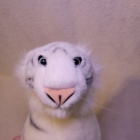 Fiesta Toys The Greatest Show On Earth White Tiger Plush  17" - Picture 3 of 4